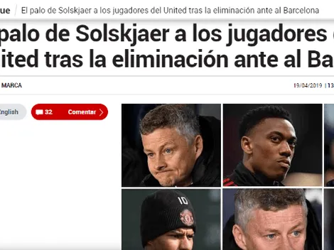La fulminante frase que el DT del United le dijo a sus jugadores en el vestuario luego de perder vs. Barcelona