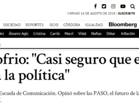 D'Onofrio, en el TAS, le tiró a Angelici: “Terminemos con esto y vamos a comer una paella”