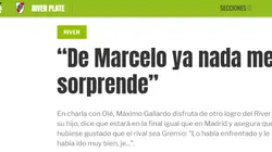 El papá de Gallardo reveló los mensajes que intercambió con él después de dejar afuera a Boca