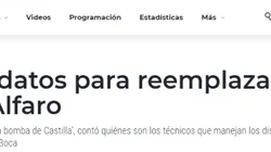 Nadie le quiere renovar: los reemplazantes de Alfaro para cada uno de los candidatos a presidente de Boca