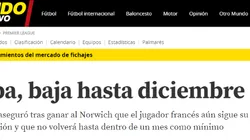¿Qué le pasó? El DT del United revela que Pogba no jugará hasta diciembre