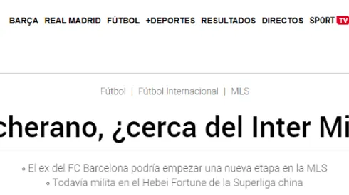 Javier Mascherano podría continuar con su carrera profesional en Inter Miami