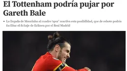 ¿Gestión Mourinho? Aseguran que Tottenham iría en busca de Bale