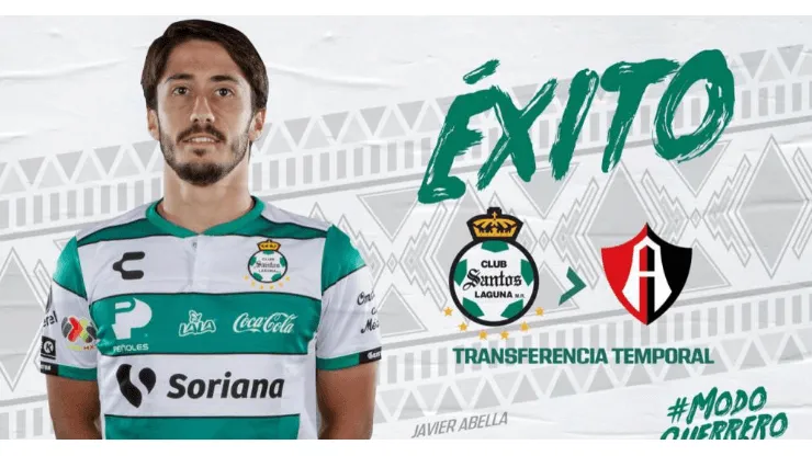 Oficial: Javier Abella pasa de Santos a Atlas
