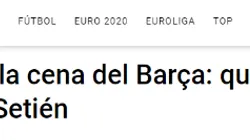 Revelan la arenga de Quique Setién a los jugadores del Barcelona