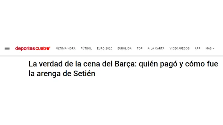 Revelan la arenga de Quique Setién a los jugadores del Barcelona