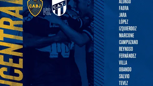 Afuera Andrada y Más: la lista de convocados de Boca contra Atlético Tucumán