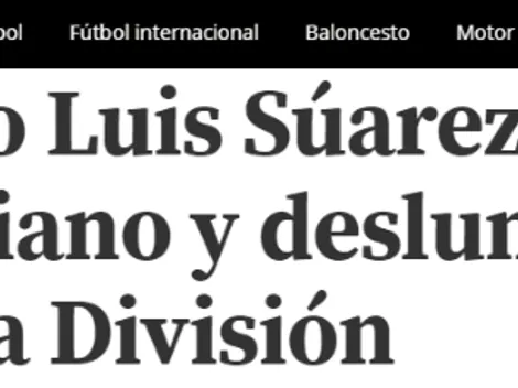 Mundo Deportivo: "El nuevo Luis Suárez es colombiano"