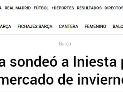 Barcelona intentó fichar a Iniesta ¡en el último mercado de pases!