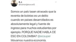 Hijo de Jesurún trata a Colombia de "atrasada" tras duro castigo a su padre por corrupción