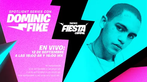Fortnite estrena 'Spotlight', la nueva serie de conciertos con el show de Dominic Fike