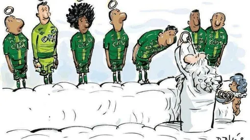 Promesa es promesa: no los olvidamos nunca, Chapecoense