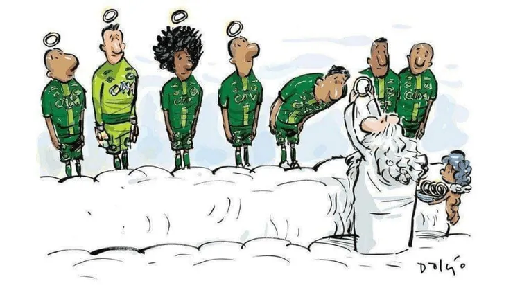 Promesa es promesa: no los olvidamos nunca, Chapecoense