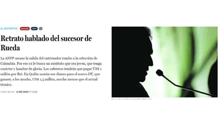 El costo de traer a Rueda: el dineral que debe pagar la FCF a Chile por Reinaldo
