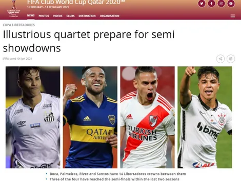 Fifa comete gafe e coloca jogador do Corinthians, em vez de Rony do Palmeiras em publicação sobre a Libertadores