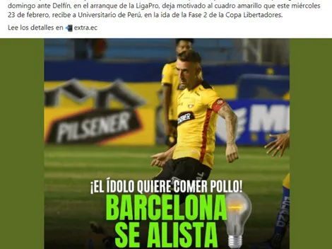 Polémico comentario contra Universitario: "Barcelona va a comer una pollada"