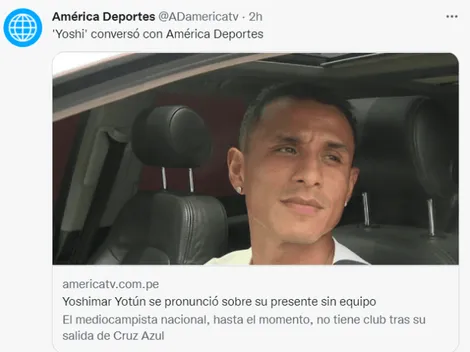 Yotún: "Estoy decidiendo lo mejor para mí y para mi futuro"