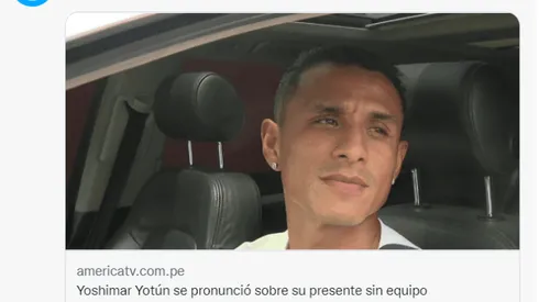 Yotún: "Estoy decidiendo lo mejor para mí y para mi futuro"