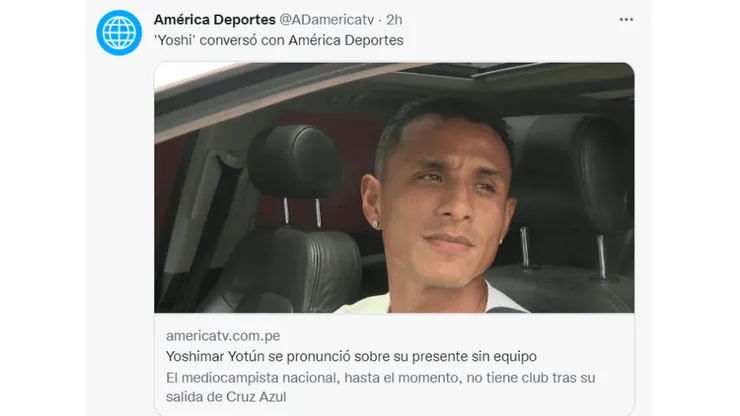 Yotún: "Estoy decidiendo lo mejor para mí y para mi futuro"