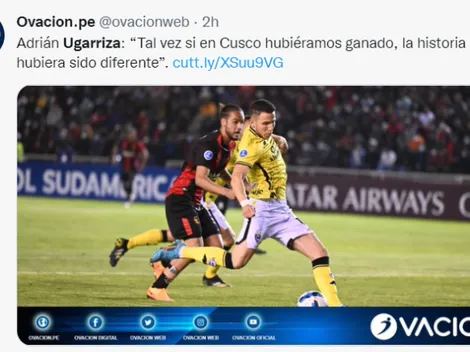 Ugarriza: “Su hubiéramos ganado en Cusco, la historia hubiera sido diferente”