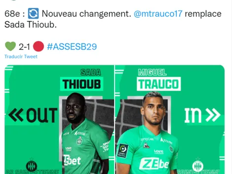 Con Miguel Trauco, Saint-Étienne venció 2-1 al Brest y salió de la zona de descenso