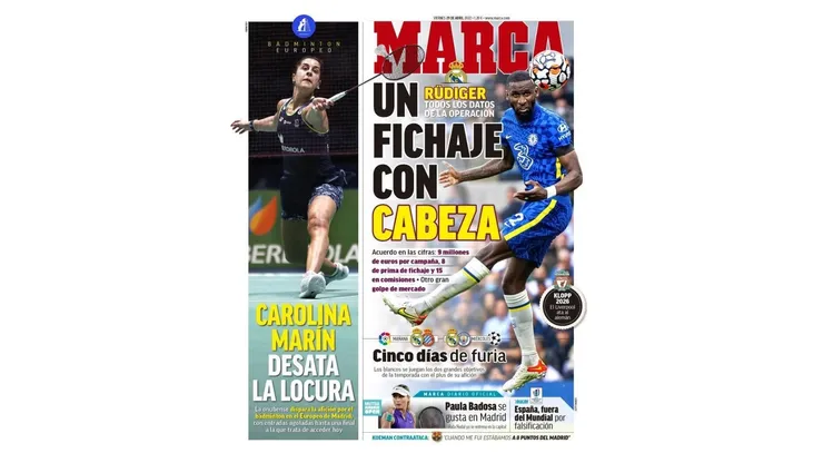 ¿Gratis? lo que le costará a Real Madrid el hacerse con Rudiger