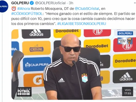Roberto Mosquera: "Este grupo merece más triunfos porque ha sido muy golpeado"