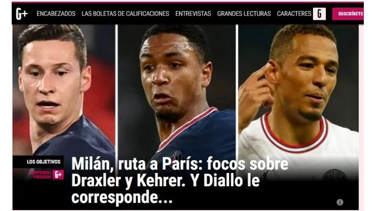 AC Milan, dispuesto a fichar a tres descartes del PSG