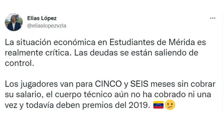 Club que enfrentó a Alianza Lima en el 2020 atraviesa una gran crisis en la actualidad