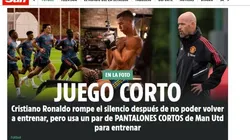 Cristiano Ronaldo, encerrado