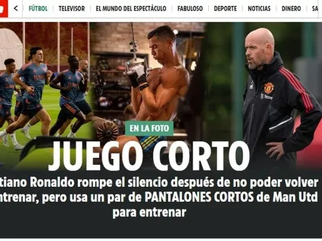 Cristiano Ronaldo, encerrado