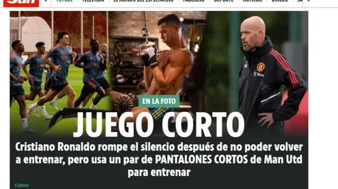 Cristiano Ronaldo, encerrado