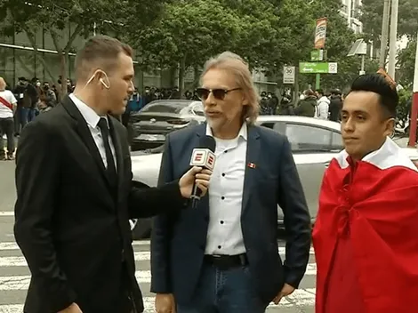 Periodistas argentinos sorprendidos al encontrarse con el clon de Ricardo Gareca
