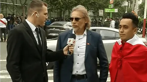 Periodistas argentinos sorprendidos al encontrarse con el clon de Ricardo Gareca