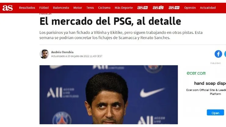 PSG apura dos nuevos nombres