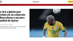 Neymar, a los juzgados un mes antes de Qatar 2022