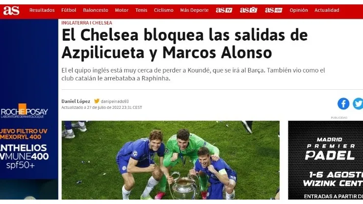 Chelsea mueve ficha para vengarse del Barcelona