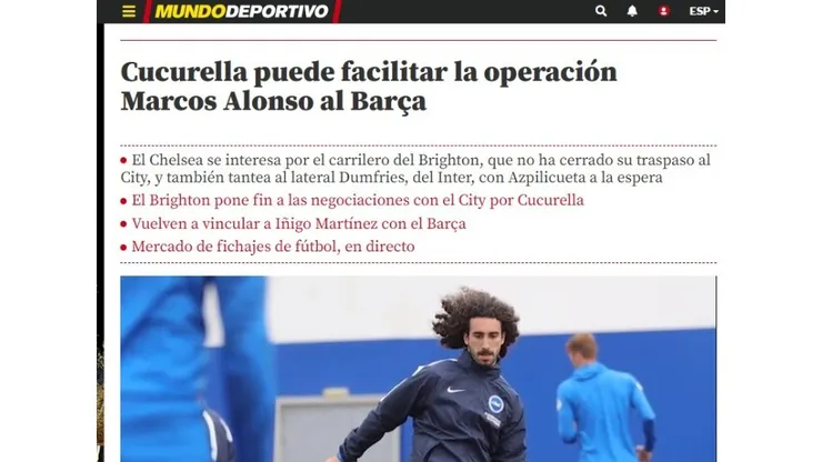 Barcelona, a la espera del choque Guardiola vs. Tuchel