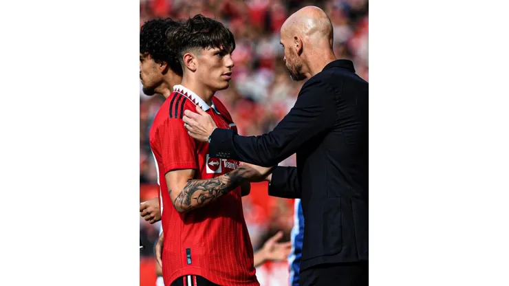 Ten Hag, enamorado de Garnacho