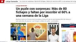 Más del 60% de los fichajes en España no podrían jugar hoy