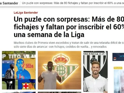 Más del 60% de los fichajes en España no podrían jugar hoy