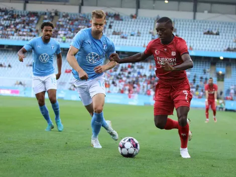 Europa League: Con Sergio Peña, Malmö venció al Sivasspor y está a un paso de la fase de grupos