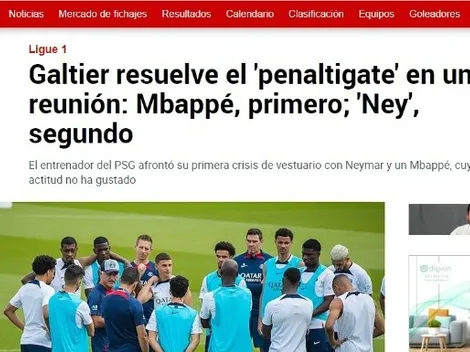 Galtier mete mano en la crisis Neymar-Mbappé del PSG