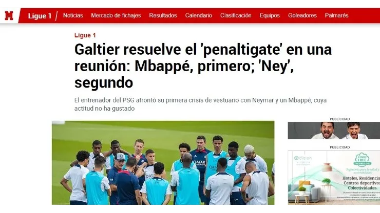 Galtier mete mano en la crisis Neymar-Mbappé del PSG