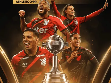 Athlético Paranaense igualó ante Palmeiras y se metió a la final de la Copa Libertadores