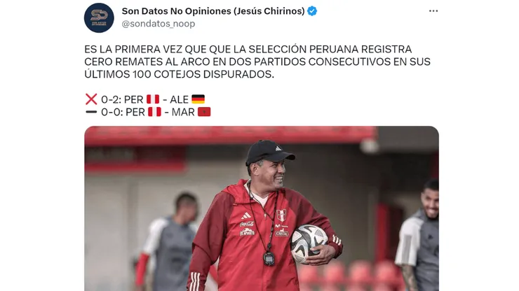 Una vergüenza: la nefasta estadística de Perú tras la fecha FIFA