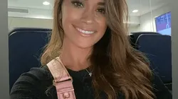 Antonela Roccuzzo metió selfie en el Camp Nou y la subió a Instagram