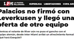 Llegó una nueva oferta por Palacios y tiembla el Bayer Leverkusen