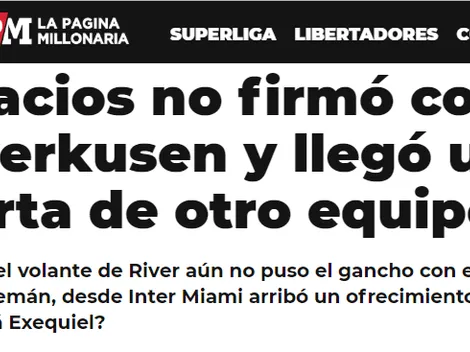 Llegó una nueva oferta por Palacios y tiembla el Bayer Leverkusen