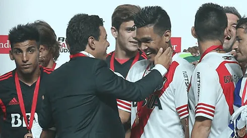 A Teo Gutiérrez le preguntaron por Gallardo y se rio: "Está agrandado"